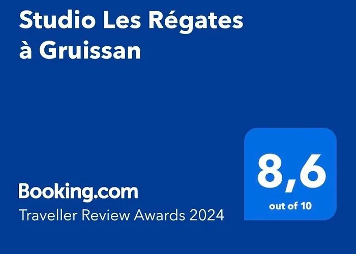 Studio Les Regates Avec Loggia Et Parking Gratuit Plage Du Grazel Gruissan